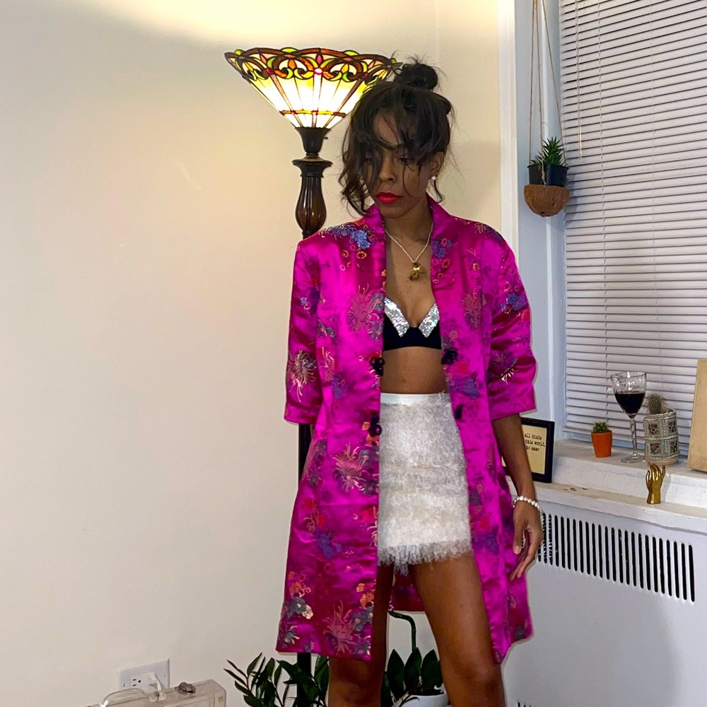 Gorgeous silk vintage kimono